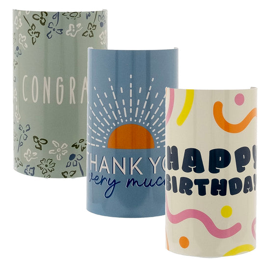 Assorted Celebration Cuffs (3-Packs)