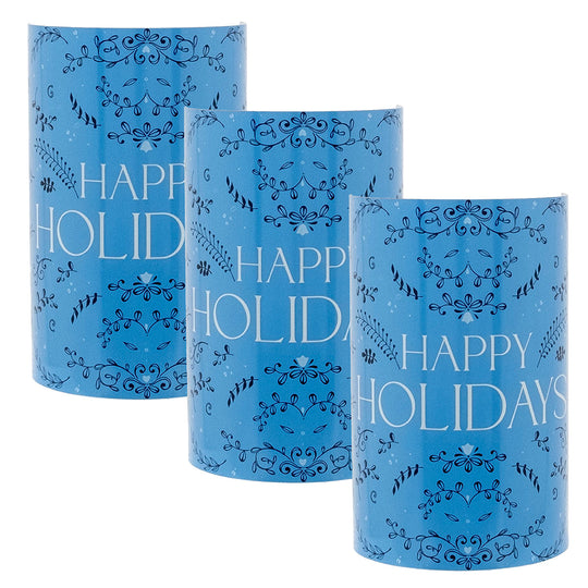 Happy Holidays - Celebration Cuffs® (3-pack)